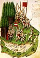Bendicht Tschachtlan, Die Schlacht am Morgarten (c. 1470)