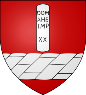 Blason ville fr Caves (Aude)