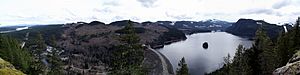 Campbell Lake and Dam Pano - panoramio
