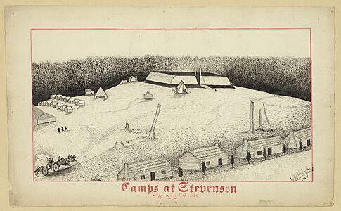 Camps at Stevenson Ala. March 4-1864 LCCN2004661271