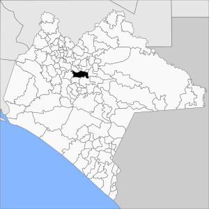 Location of Chamula