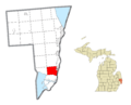 Cottrellville Township, MI location