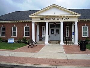 Edinboro, PA borough hall, June 2024
