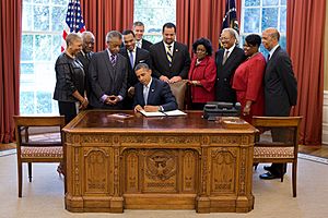 Educational Excellence for African Americans Executive Order Signing