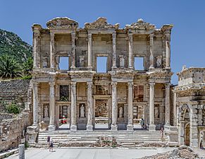 Ephesus Celsus Library Façade
