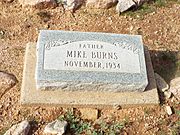 Fort McDowell Yavapai Nation--Ba Dah Mod Jo Cemetery-Mike Burns grave-2