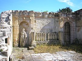 Ruins of the church of St. Peter