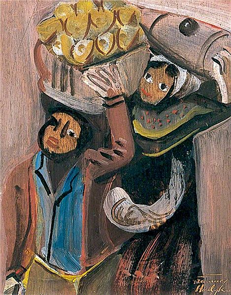 Frances Hodgkins Spanish Peasants