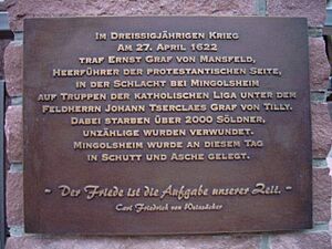GedenkTafel 27April1622