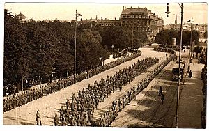 German troops Riga 1917