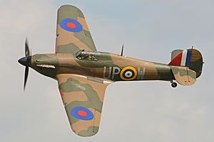 Hawker Hurricane I 'R4118 UP-W' (G-HUPW) (41455530471)