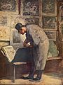 Honoré Daumier - The Print Collector (Philadelphia Museum of Art)