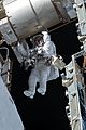 ISS-64 Glover works on port-side truss structure 4