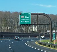 Intercounty Connector (Westbound Mile 11)