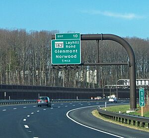 Intercounty Connector (Westbound Mile 11)