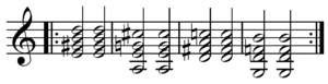 Jazz standard bridge