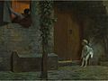Jean-Léon Gérôme, The Story of Anacreon 1--Cupid at the Door in a Rainstorm, c 1899