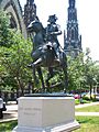 John Eager Howard statue, Mount Vernon Place, Baltimore, MD.jpg