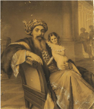 John Karatzas and Eleni Argyropoulos, circa 1819