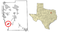 Kaufman County Texas Incorporated Areas Rosser highlighted