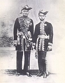 King Mongkut and Prince Chulalongkorn