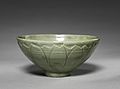 Korea, Goryeo period - Bowl with Lotus Petal Design in Relief - 1942.721 - Cleveland Museum of Art