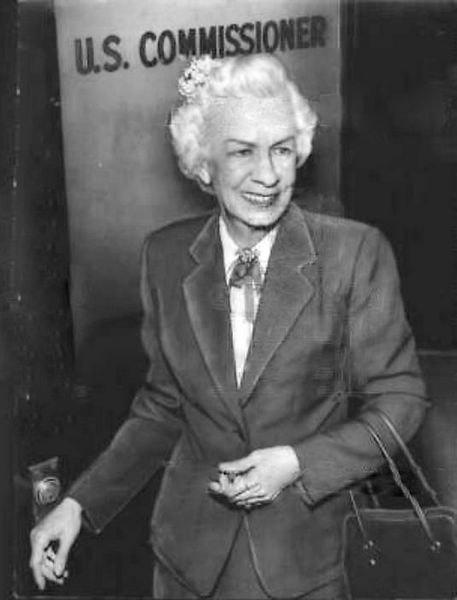 Louise O. Charlton, 1955 (retouched)