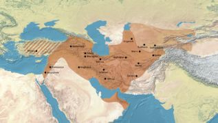 Map of the Seljuk Empire (1090)