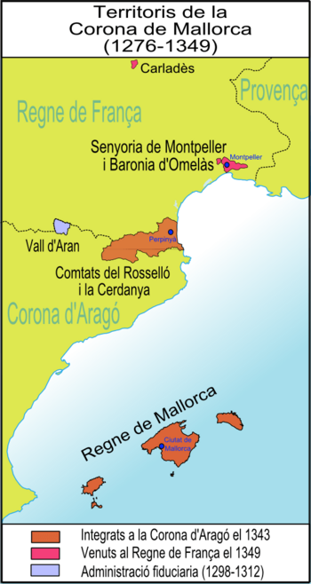 The Kingdom of Majorca in the 13th and 14th centuries