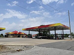 A McClure Oil gas station in Bennetts Switch in 2022