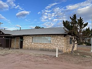 Mesa Del Caballo, Arizona Community center with beautiful stone work