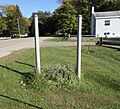 Missing Knaggs Bridge Area sign Bancroft