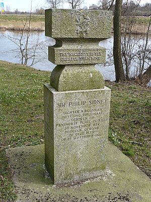 Monument for Sir Philip Sidney in Zutphen