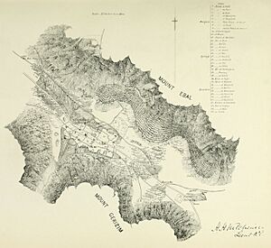 Nablus from the 1871-77 Palestine Exploration Fund Survey of Palestine
