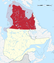 Nunavik map
