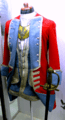 Officer's uniform of Foot Guard of the Polish Crown 1732