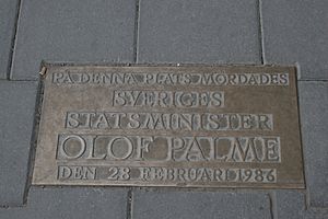 Olof Palme place of death