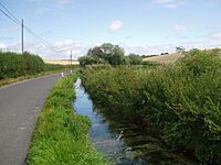 River Chalke and adjoining fish farm between Mead End, Bowerchalke and Broad Chalke