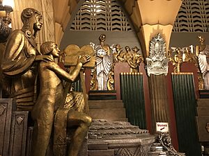 Ornate sculptures