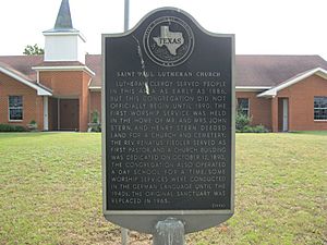 Phillipsburg TX Church Marker