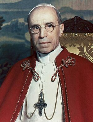 Pius XII, by Michael Pitcairn, 1951 (cropped)