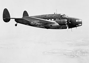 RAAF Hudson over Sydney Heads (AWM photo 128042)