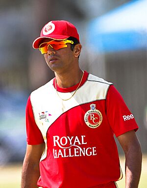 Rahul dravid Bangalore Royal Challengers (cropped)