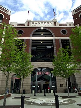 Rangers Ball Park in Arlington Home Plate