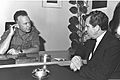 Richard Nixon and Yitzhak Rabin