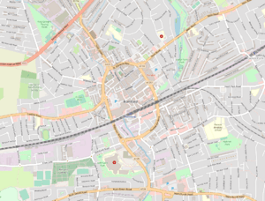 Romford london map