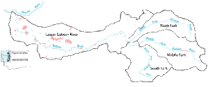 Salmon river map