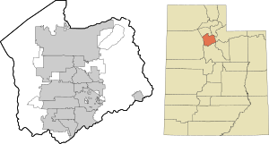 Salt Lake County Utah incorporated and unincorporated areas