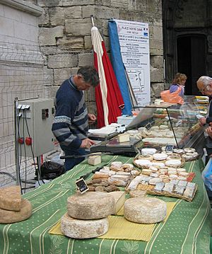 Sheeps cheese, Villefranche de Rouergue