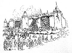 Siege by Louis VIII